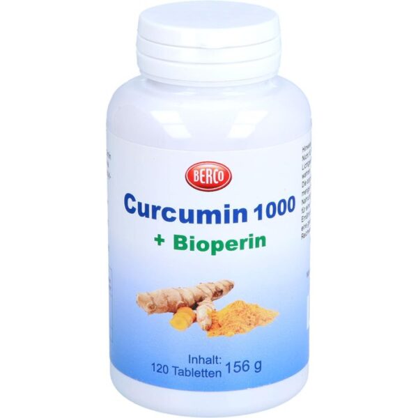 CURCUMIN 1000+Bioperin Berco Tabletten 120 St.