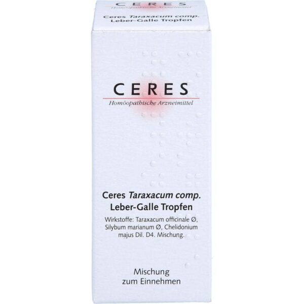 CERES Taraxacum comp.Leber-Galle Tropfen 20 ml