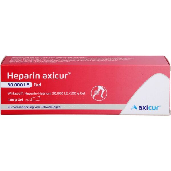 HEPARIN AXICUR 30.000 I.E. Gel 100 g