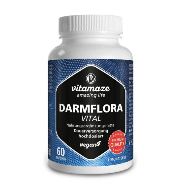 DARMFLORA Vital vegan Kapseln 60 St.