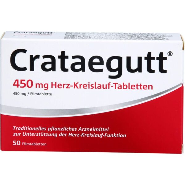 CRATAEGUTT 450 mg Herz-Kreislauf-Tabletten 50 St.