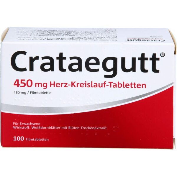 CRATAEGUTT 450 mg Herz-Kreislauf-Tabletten 100 St.