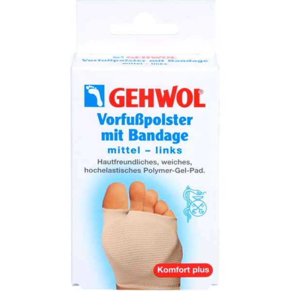 GEHWOL Vorfußpolster mit Bandage links mittel 1 St.