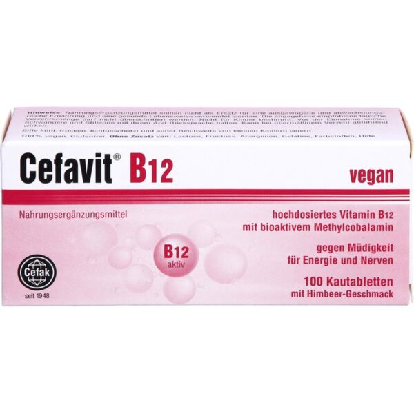 CEFAVIT B12 Kautabletten 100 St.