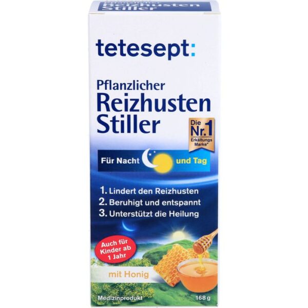 TETESEPT Pflanzlicher Reizhusten Stiller FLE 168 g