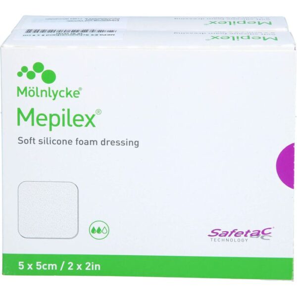 MEPILEX 5x5 cm Schaumverband 10 St.