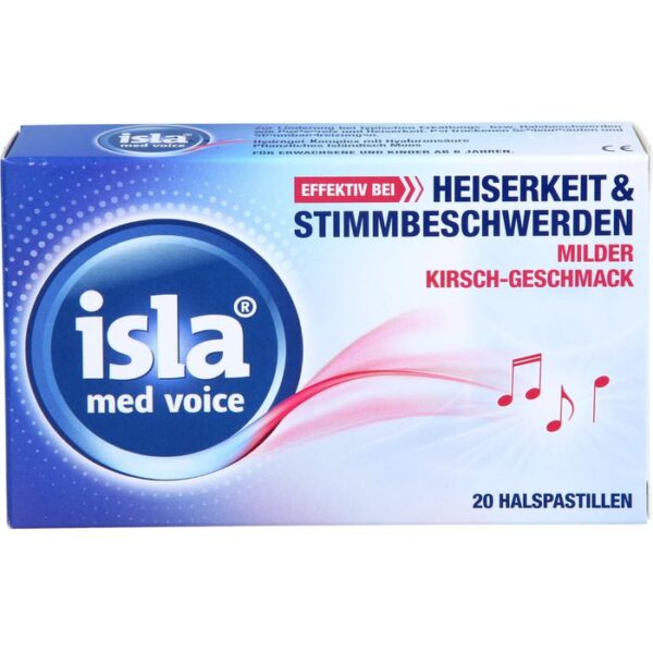 ISLA MED voice Pastillen 20 St.