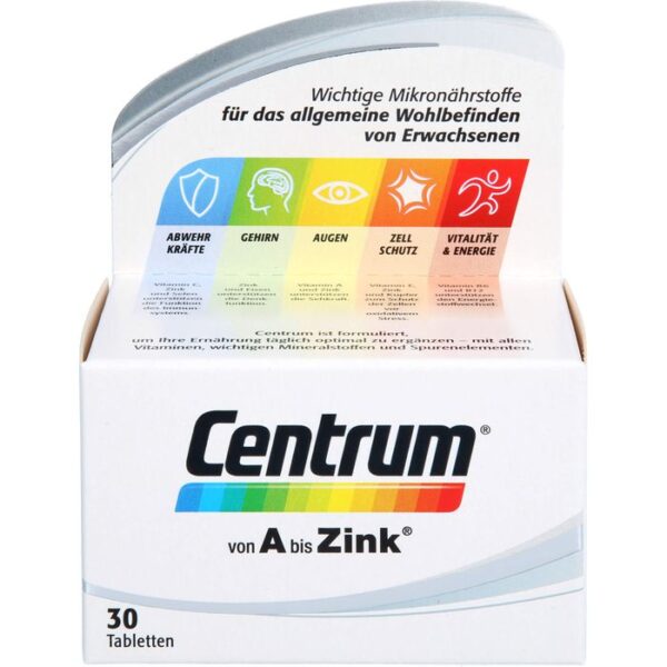 CENTRUM A-Zink Tabletten 30 St.