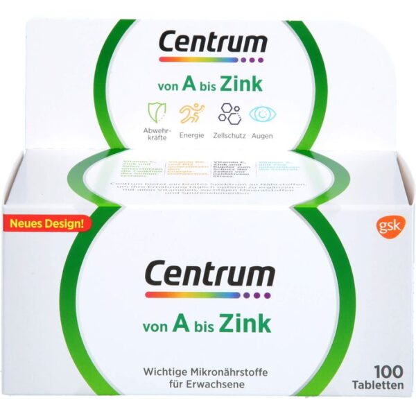 CENTRUM A-Zink Tabletten 100 St.