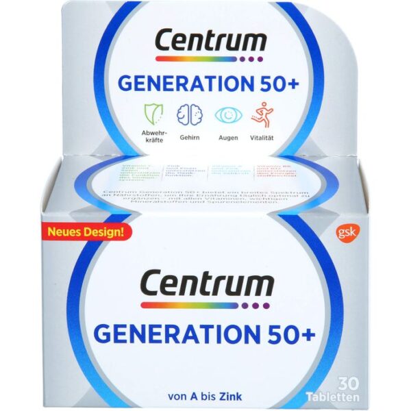 CENTRUM Generation 50+ Tabletten 30 St.