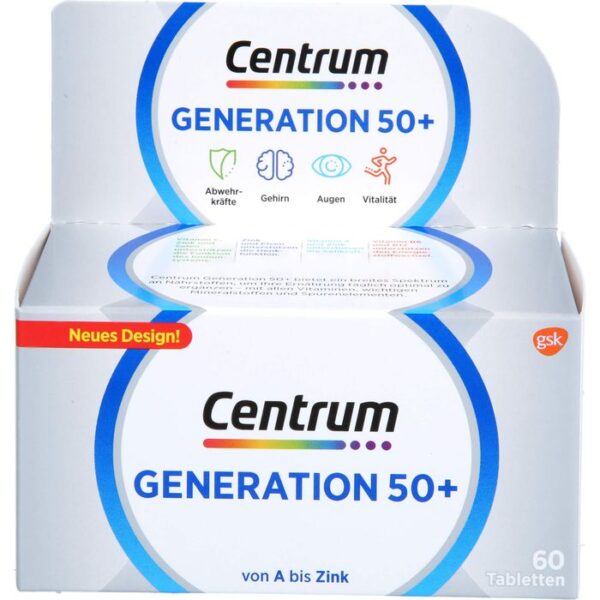 CENTRUM Generation 50+ Tabletten 60 St.