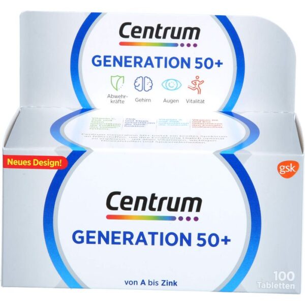 CENTRUM Generation 50+ Tabletten 100 St.