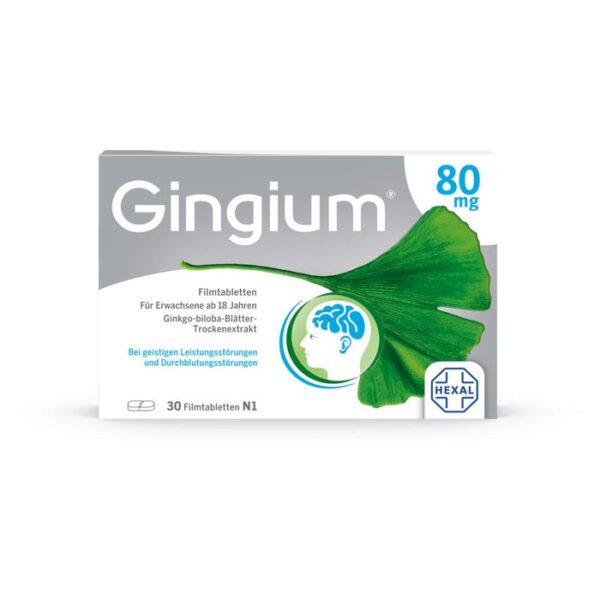 GINGIUM 80 mg Filmtabletten 30 St.