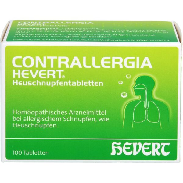 CONTRALLERGIA Hevert Heuschnupfentabletten 100 St.