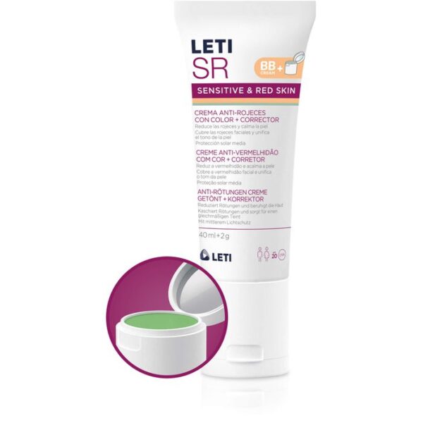 LETI SR Anti-Rötungen BB Creme getönt+Korrektor 40 ml