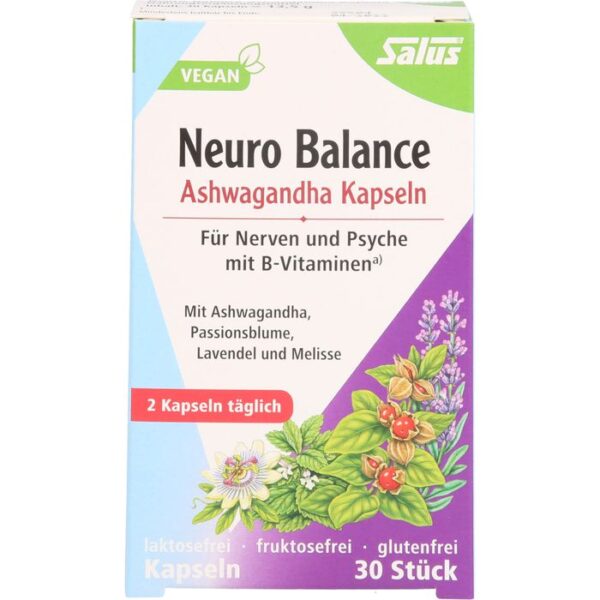 NEURO BALANCE Ashwagandha Kapseln Salus 30 St.