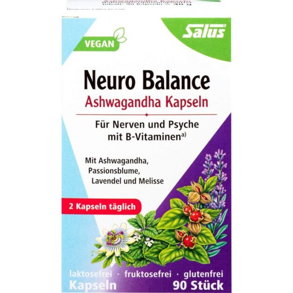 NEURO BALANCE Ashwagandha Kapseln Salus 90 St.