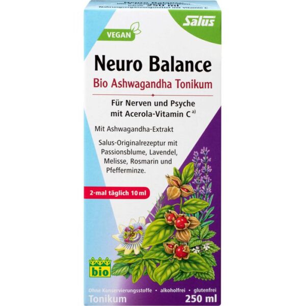 NEURO BALANCE Bio Ashwagandha Tonikum Salus 250 ml