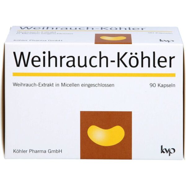 WEIHRAUCH-KÖHLER Kapseln 90 St.