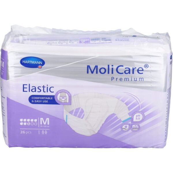 MOLICARE Premium Elastic Slip 8 Tropfen Gr.M 26 St.