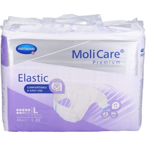 MOLICARE Premium Elastic Slip 8 Tropfen Gr.L 24 St.