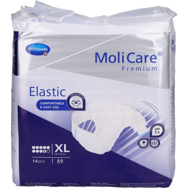 MOLICARE Premium Elastic Slip 9 Tropfen Gr.XL 14 St.