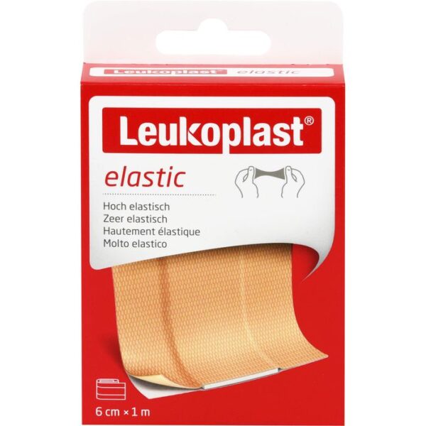 LEUKOPLAST Elastic Pflaster 6 cmx1 m 1 St.