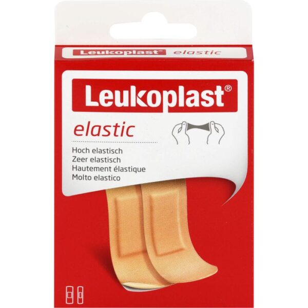 LEUKOPLAST Elastic Strips 19x76mm 8St/25x76mm 12St 20 St.