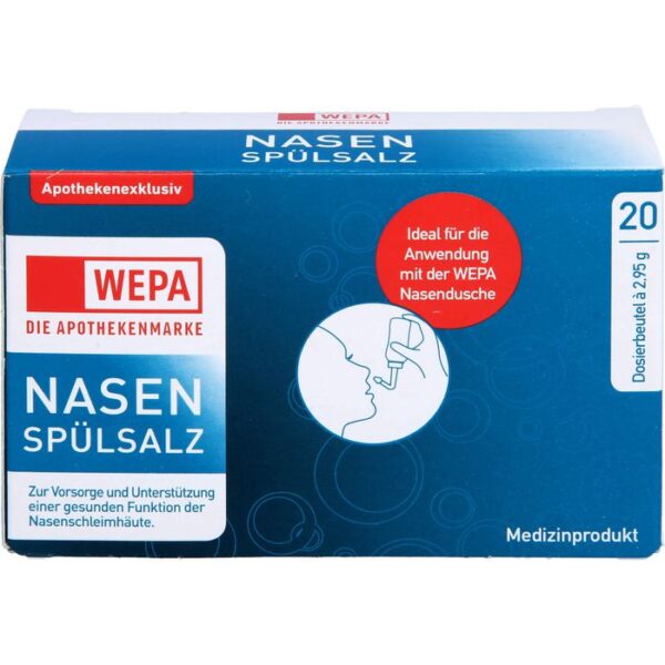 WEPA Nasenspülsalz 59 g