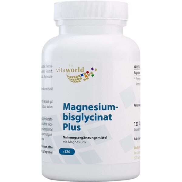 MAGNESIUM BISGLYCINAT Plus Kapseln 120 St.