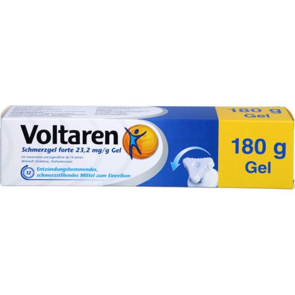 VOLTAREN Schmerzgel forte 23,2 mg/g 180 g