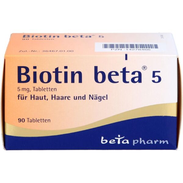 BIOTIN BETA 5 Tabletten 90 St.