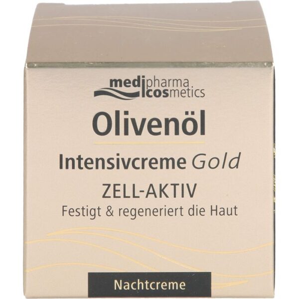 OLIVENÖL INTENSIVCREME Gold ZELL-AKTIV Nachtcreme 50 ml