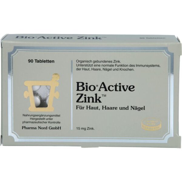 BIO ACTIVE Zink Tabletten 90 St.