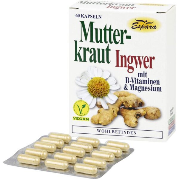 MUTTERKRAUT-INGWER Kapseln 60 St.