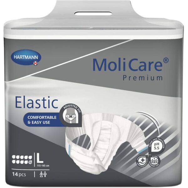 MOLICARE Premium Elastic Slip 10 Tropfen Gr.L 14 St.