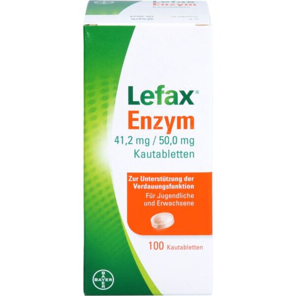 LEFAX Enzym Kautabletten 100 St.