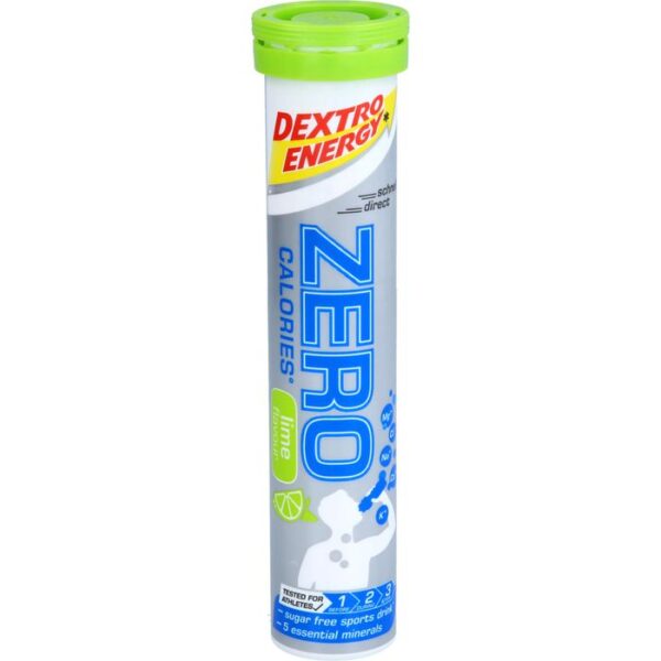 DEXTRO ENERGY Zero Calories lime Brausetabletten 20 St.