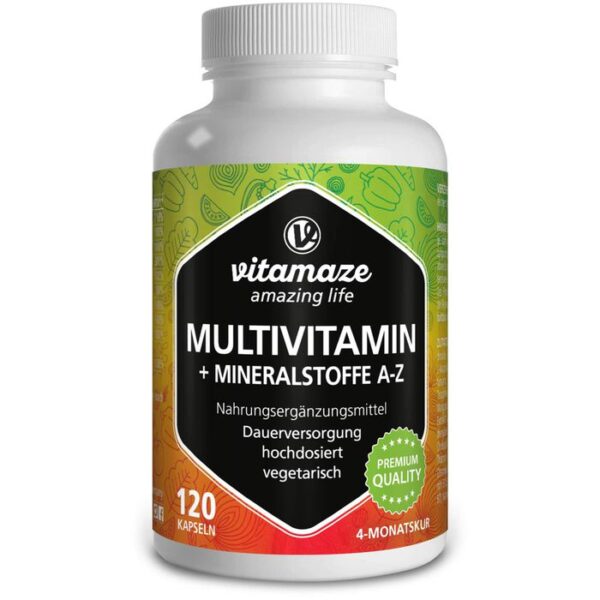 MULTIVITAMIN KAPSELN hochdosiert 120 St.