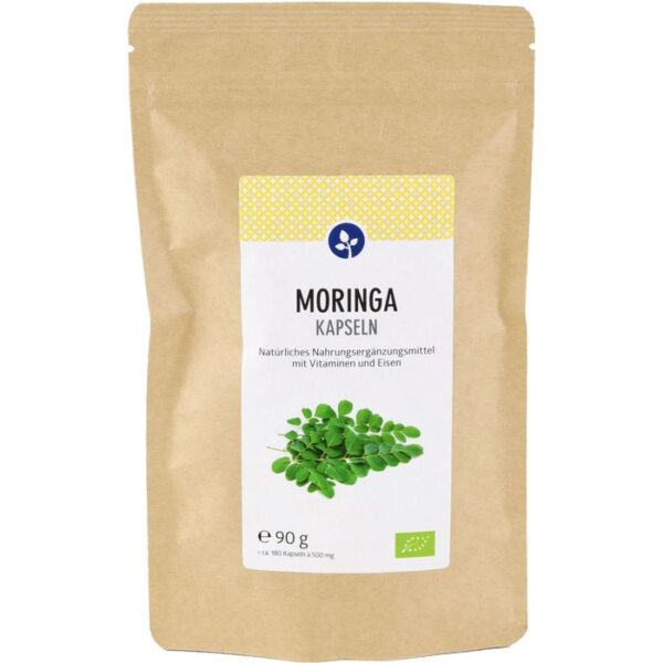 MORINGA 400 mg Kapseln Bio 180 St.