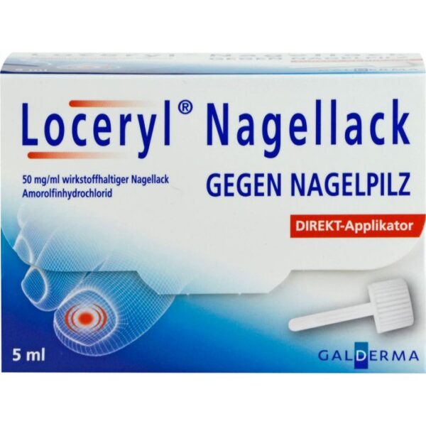 LOCERYL Nagellack gegen Nagelpilz DIREKT-Applikat. 5 ml