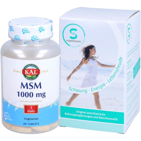 MSM 1000 mg Tabletten 80 St.