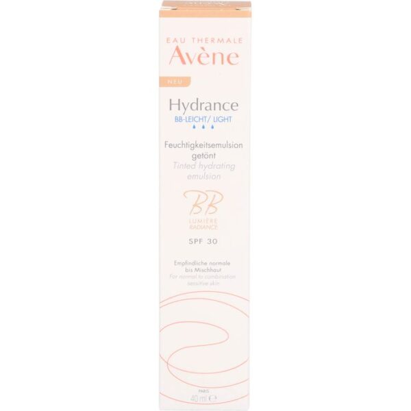 AVENE Hydrance BB leicht Feuchtigkeitsemul.getönt 40 ml