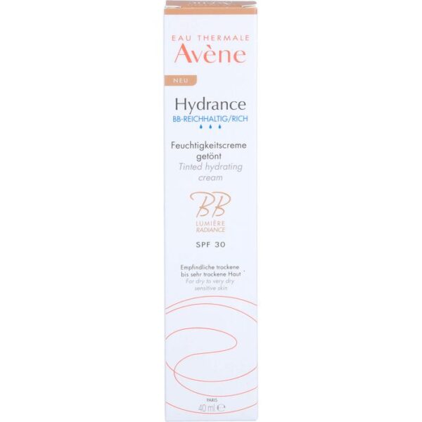 AVENE Hydrance BB reichhalt.Feuchtigkeitscr.getönt 40 ml