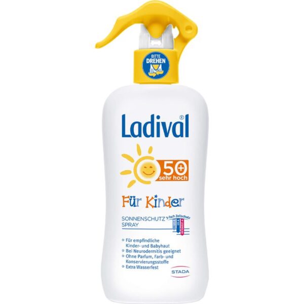 LADIVAL Kinder Sonnenschutz Spray LSF 50+ 200 ml