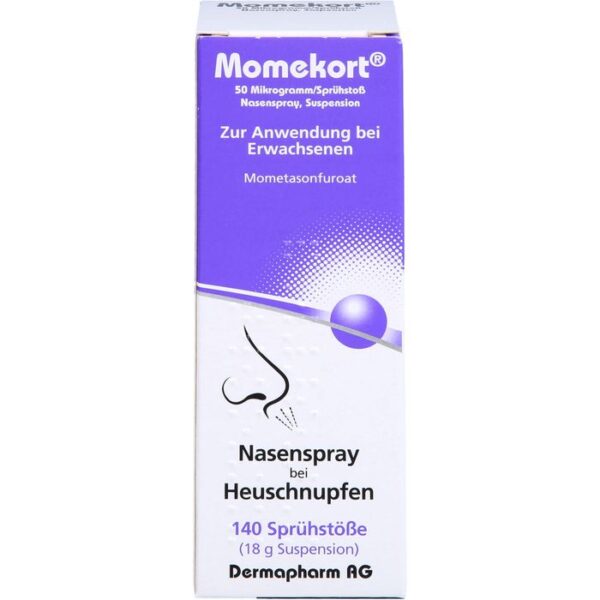 MOMEKORT 50 µg/Sprühst.Nasenspr.Susp.140 Erwachs. 18 g