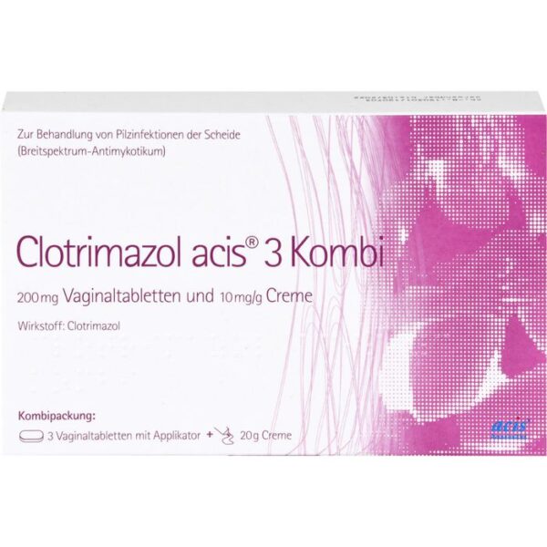 CLOTRIMAZOL acis 3 Kombipackung 1 St.