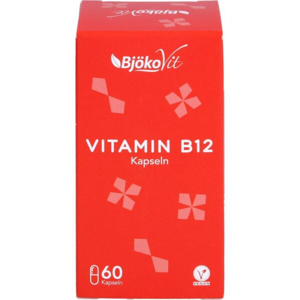 VITAMIN B12 VEGAN Kapseln 1000 µg Methylcobalamin 60 St.