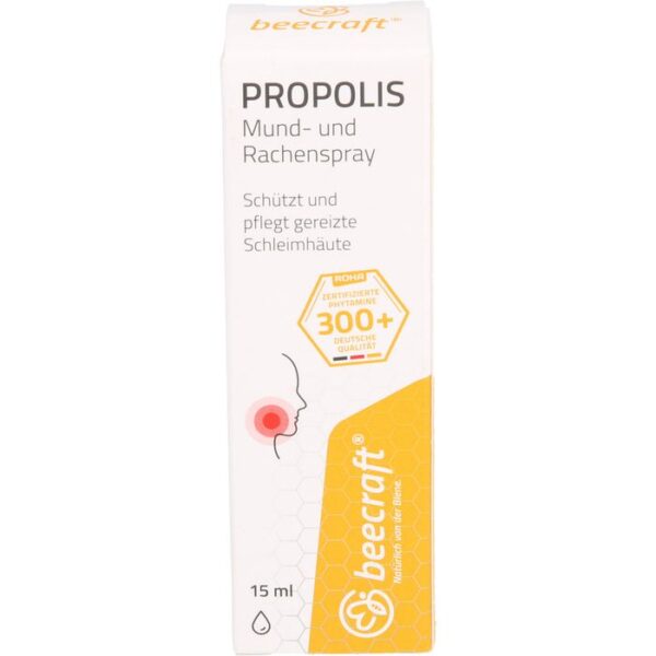 BEECRAFT Propolis Mund- und Rachenspray 15 ml