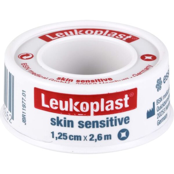 LEUKOPLAST Skin Sensitive 1,25 cmx2,6 m m.Schutzr. 1 St.